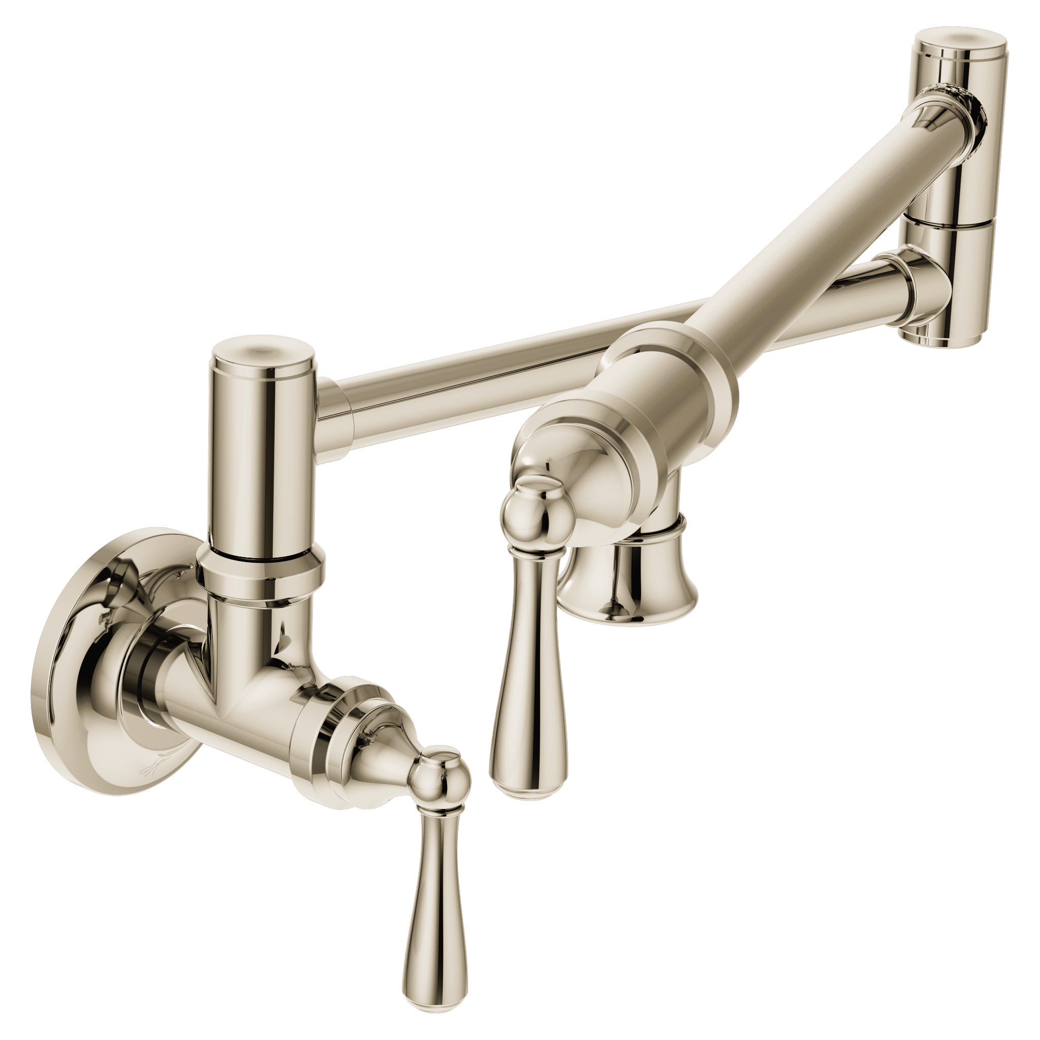 Traditional Two-Handle Pot Filler Kitchen Faucet - Image 18