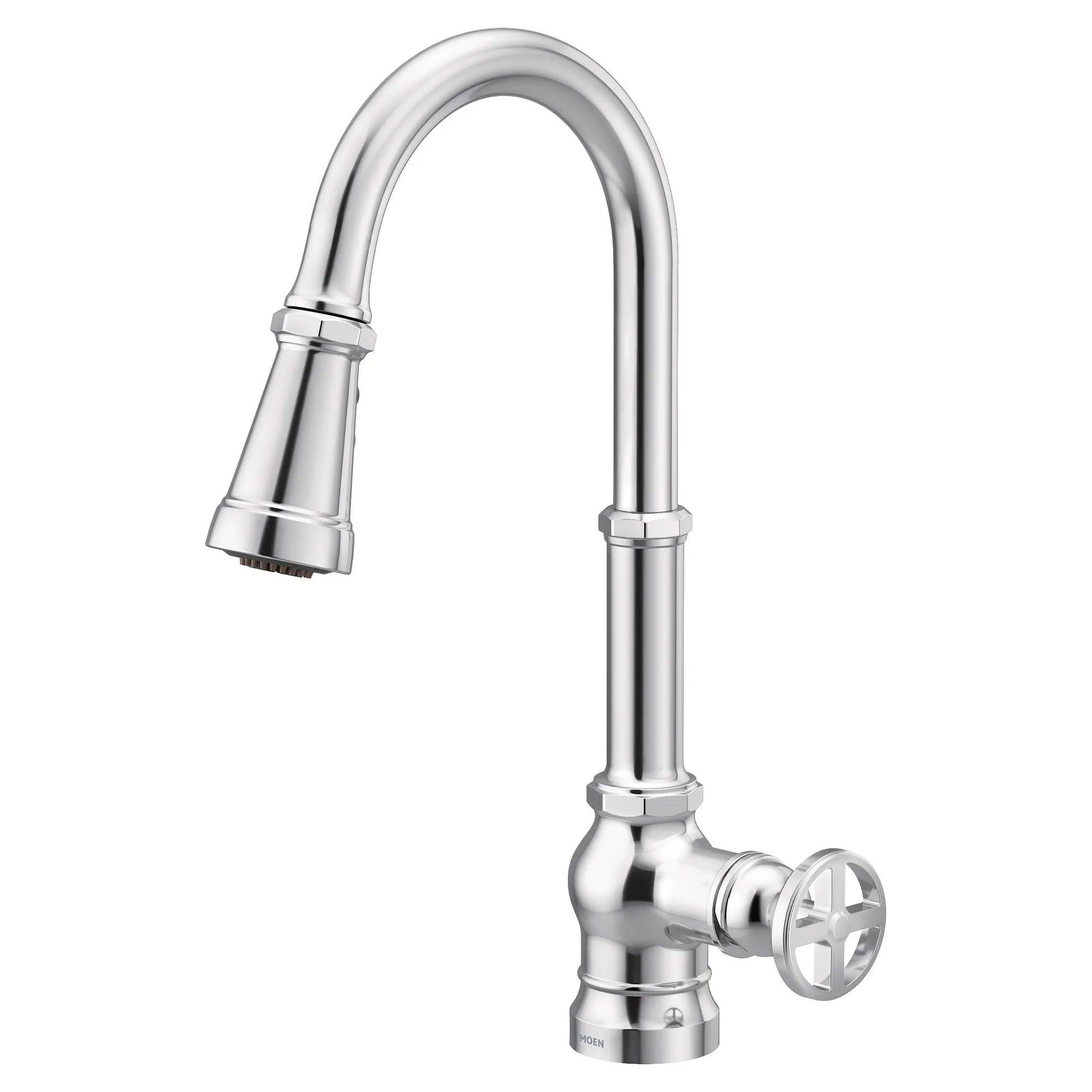 Paterson One-Handle High Arc Pulldown Kitchen Faucet - Image 7