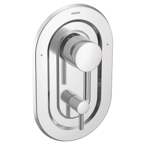 Align Posi-Temp(R) with Diverter Tub/Shower Valve Only