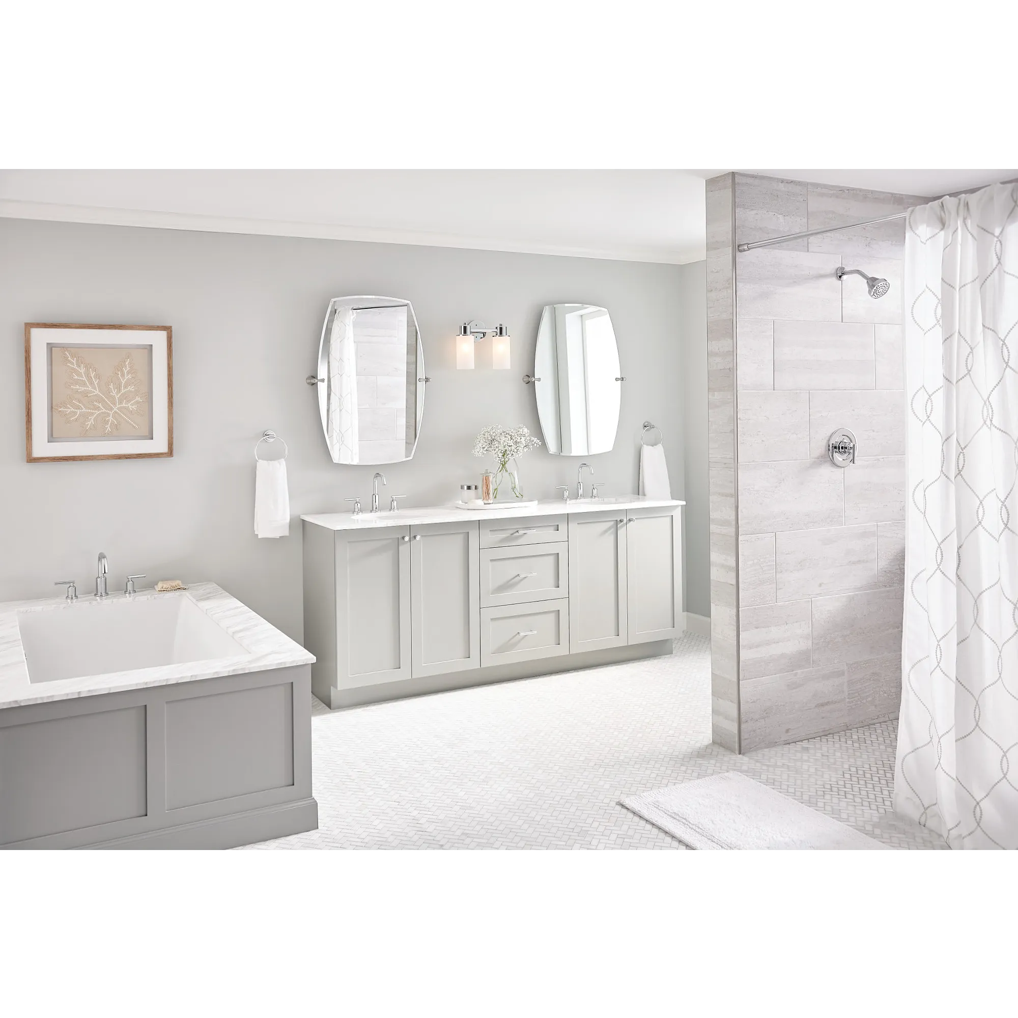Gibson Two-Handle Non-Diverter Roman Tub Faucet - Image 4