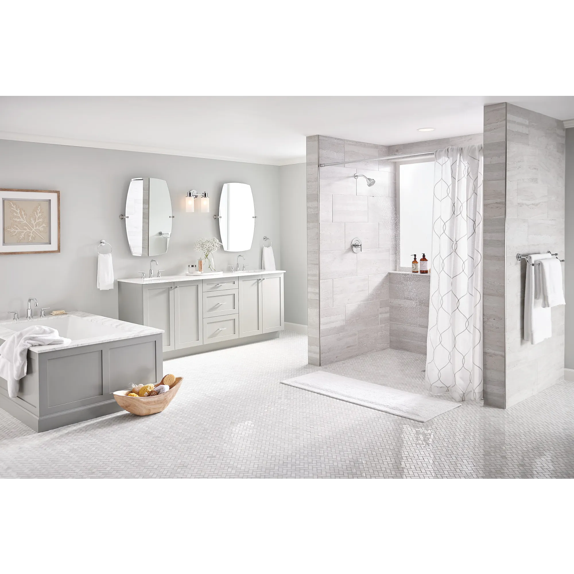 Gibson Two-Handle Non-Diverter Roman Tub Faucet - Image 5