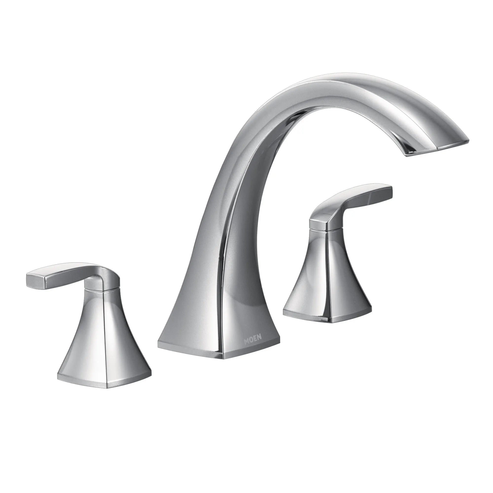 Voss Two-Handle High Arc Roman Tub Faucet - Image 2