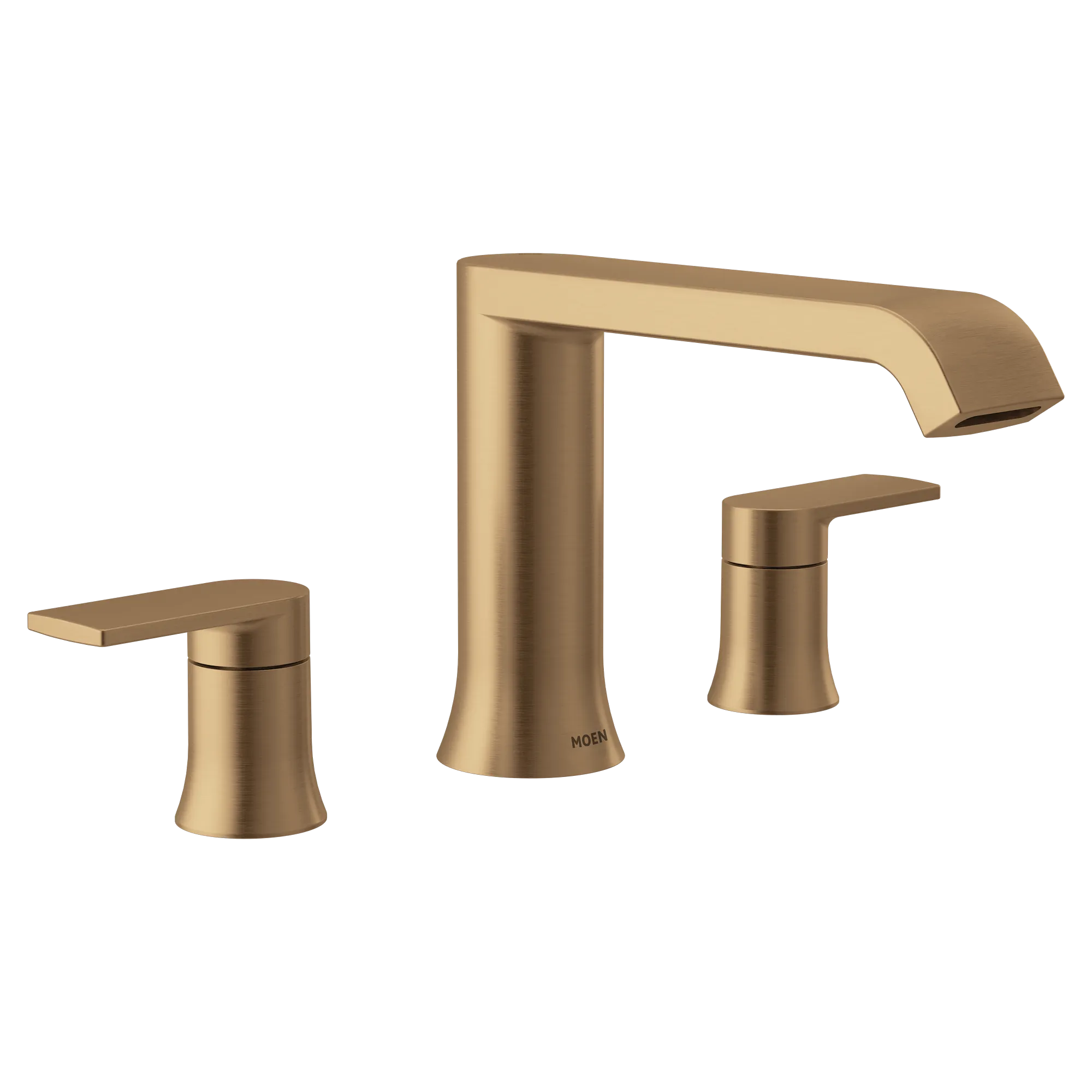 Genta LX Two-Handle Low Arc Roman Tub Faucet - Image 8