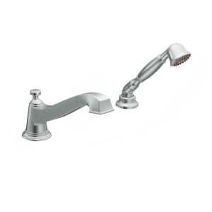 Rothbury Low Arc Roman Tub Faucet Includes Hand Shower