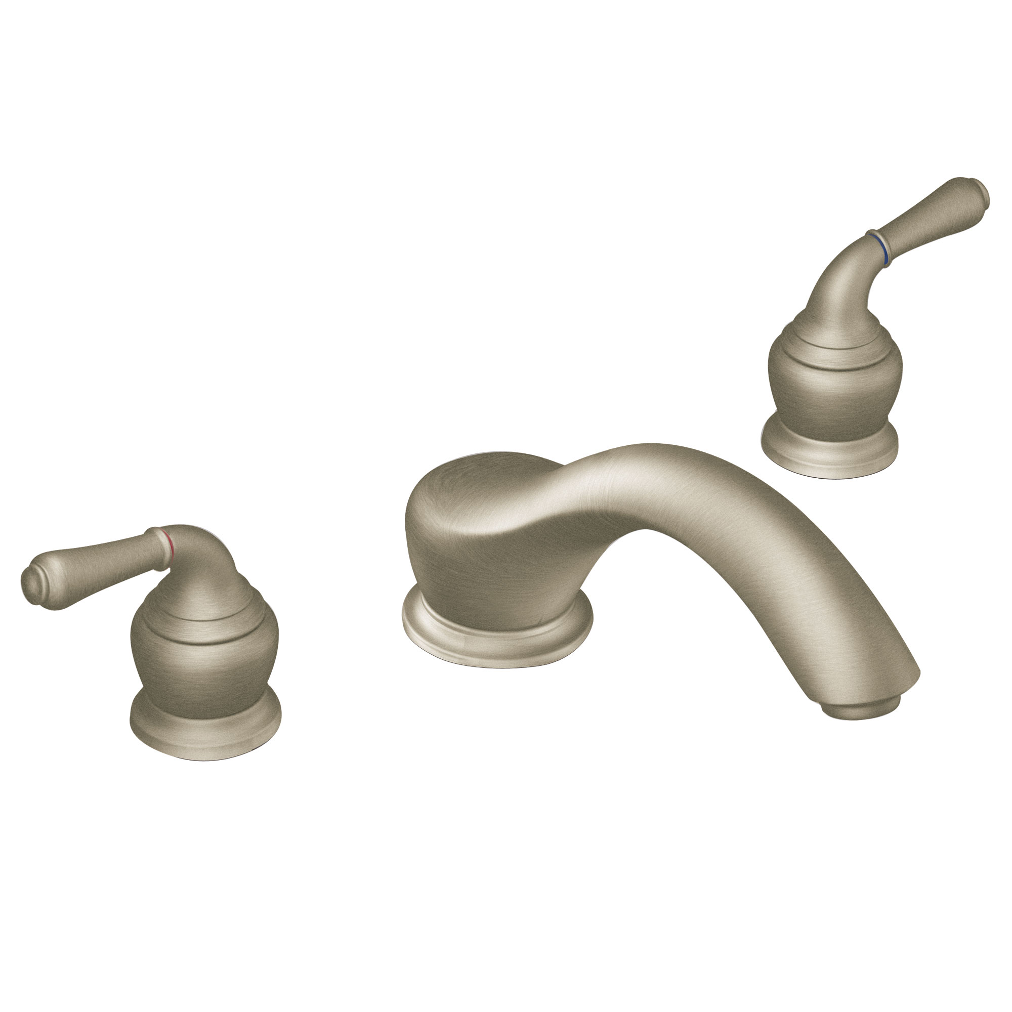 Monticello Two-Handle Low Arc Roman Tub Faucet - Image 13