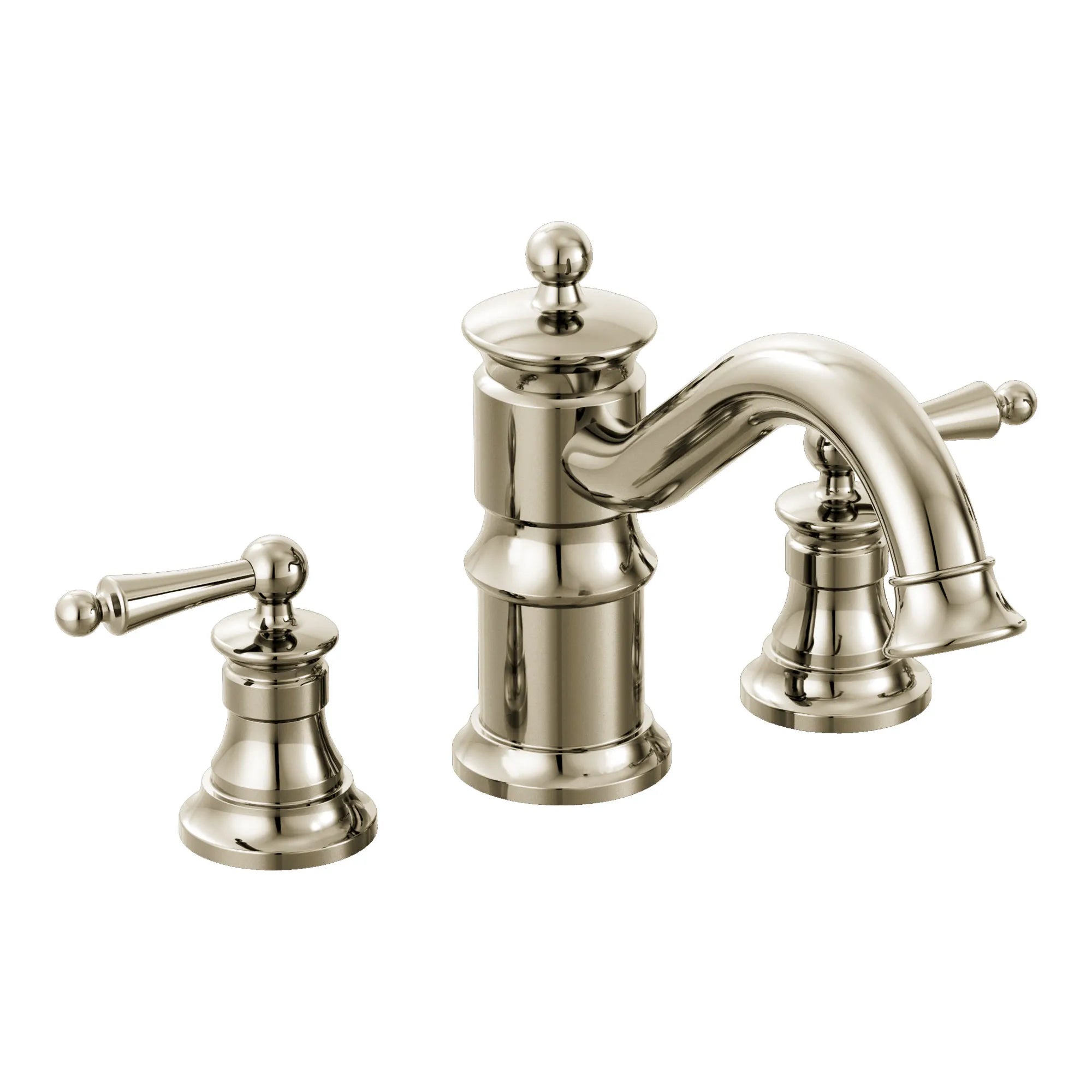 Waterhill Two-Handle High Arc Roman Tub Faucet - Image 4
