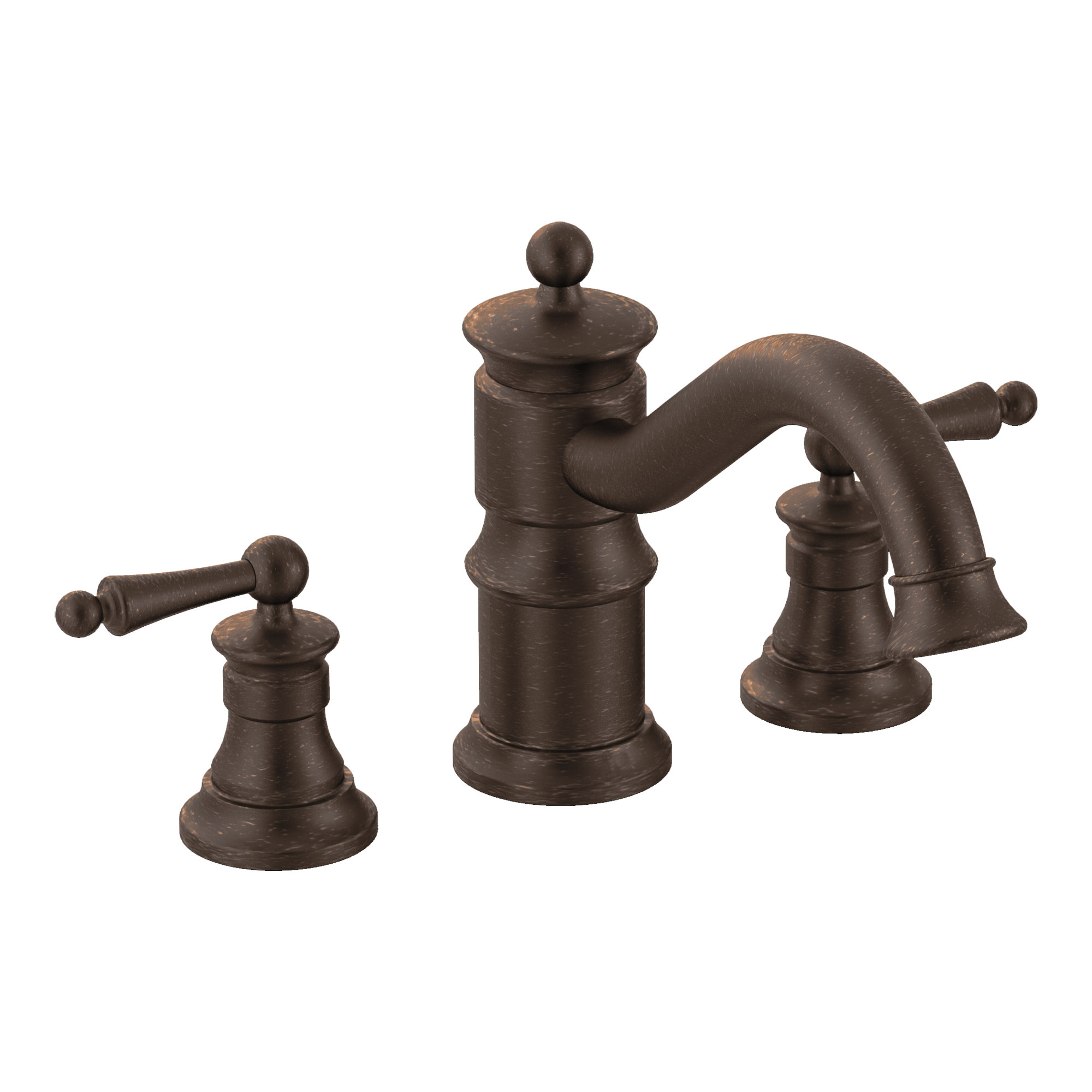 Waterhill Two-Handle High Arc Roman Tub Faucet - Image 5