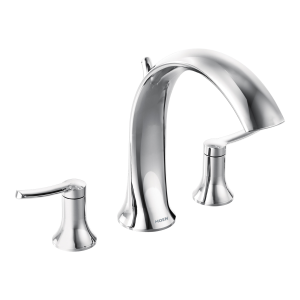 Fina Two-Handle High Arc Roman Tub Faucet