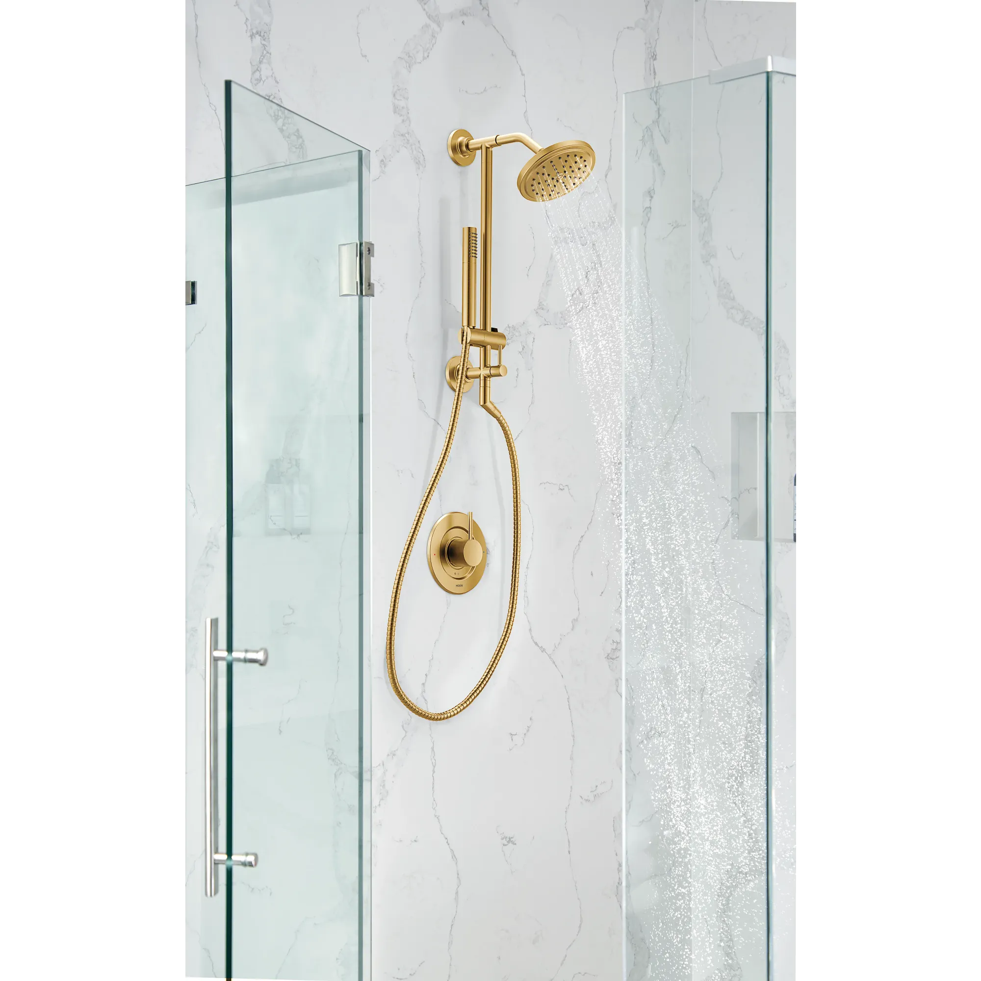 Moen Chrome Eco-Performance Handheld Shower - Image 2