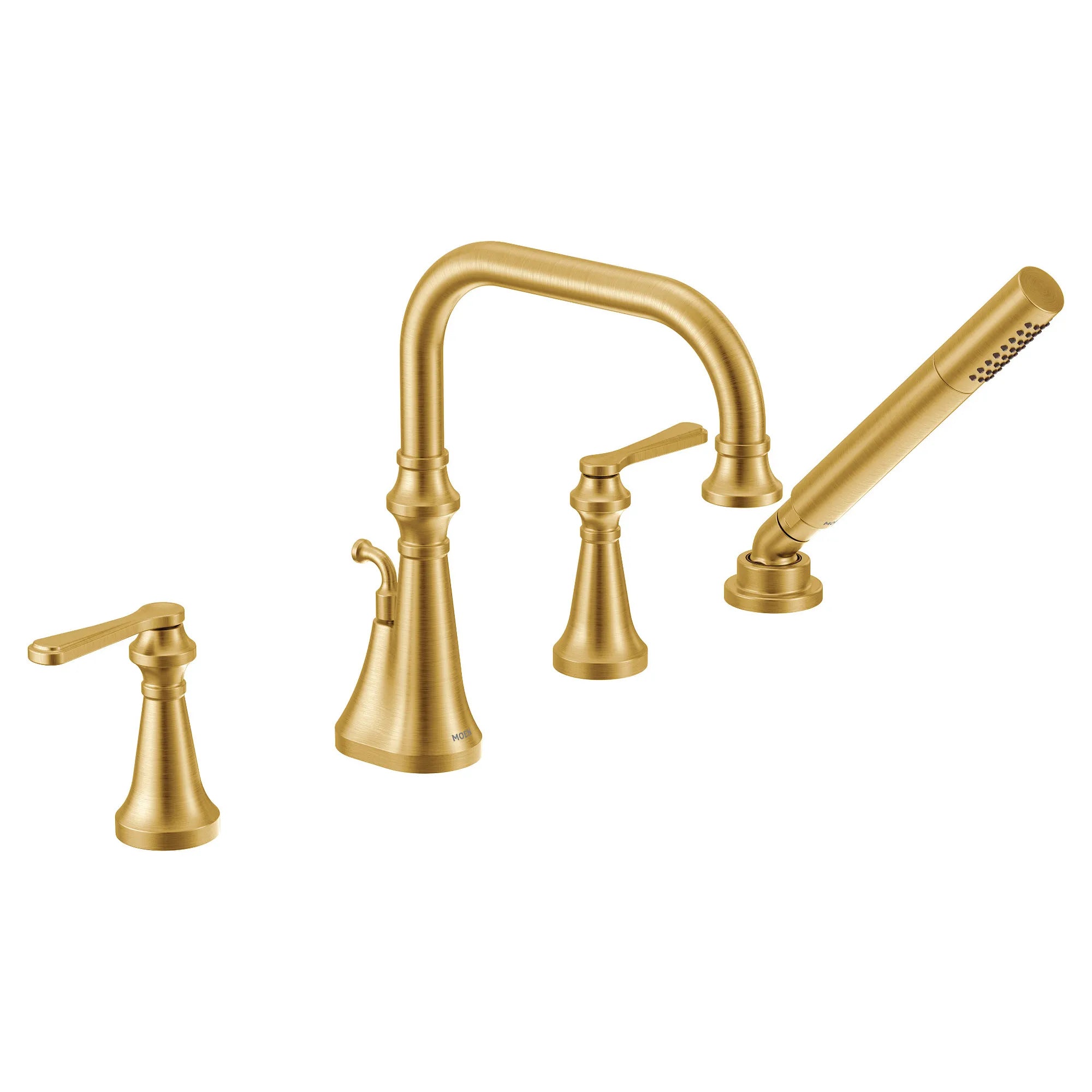 Colinet Two-Handle High Arc Roman Tub Faucet - Image 8