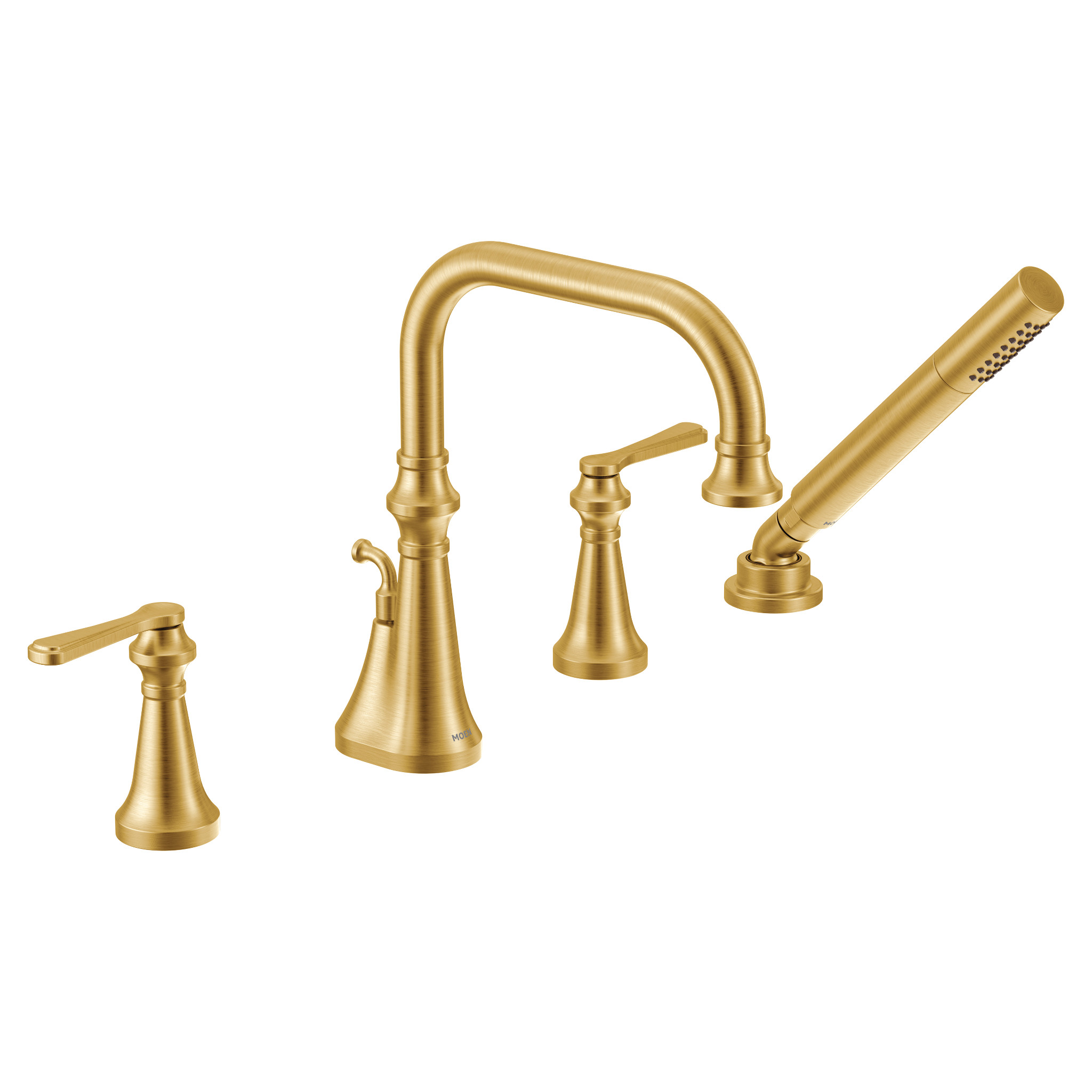 Colinet Two-Handle High Arc Roman Tub Faucet - Image 7