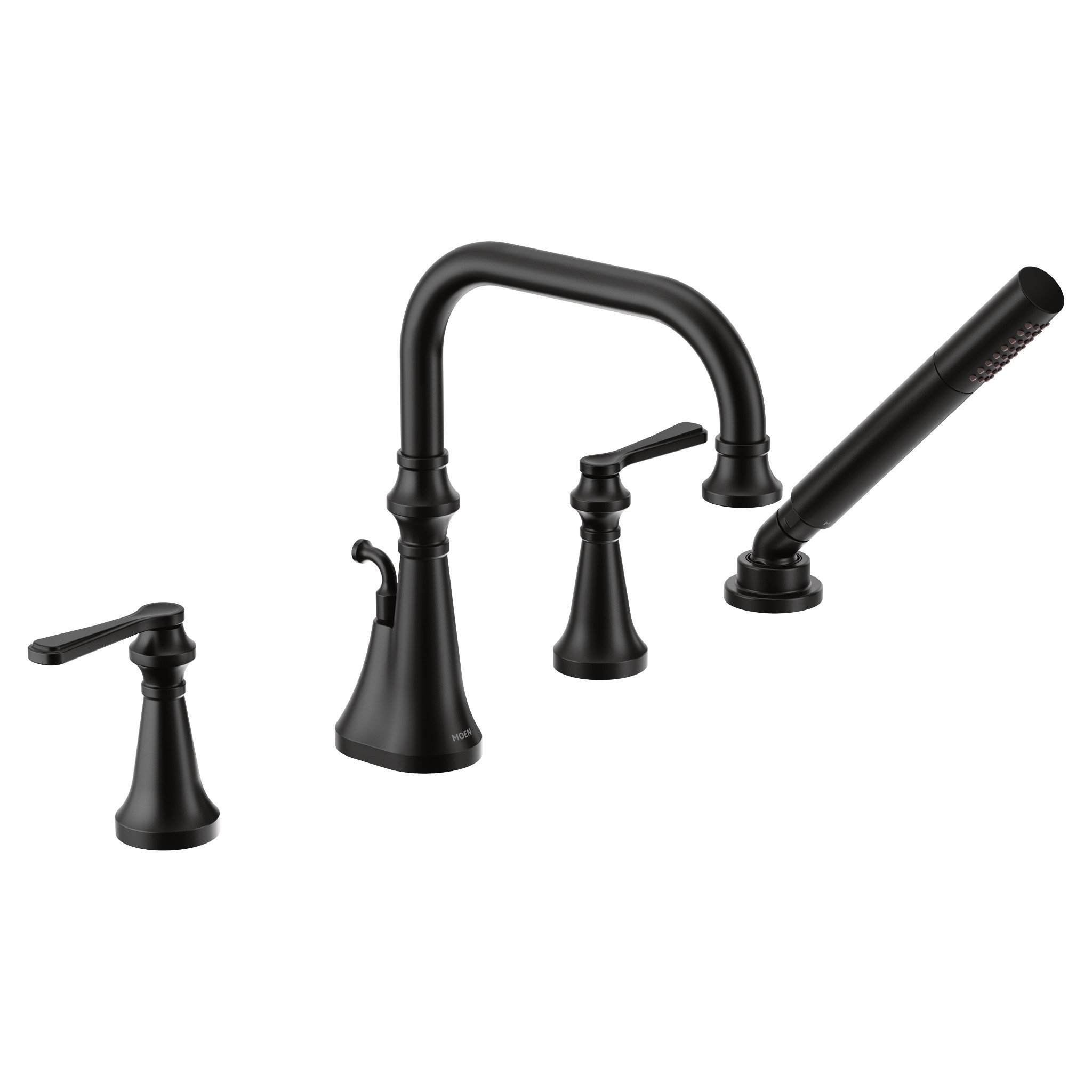 Colinet Two-Handle High Arc Roman Tub Faucet - Image 3