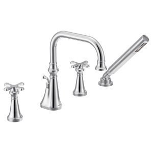 Colinet Two-Handle High Arc Roman Tub Faucet