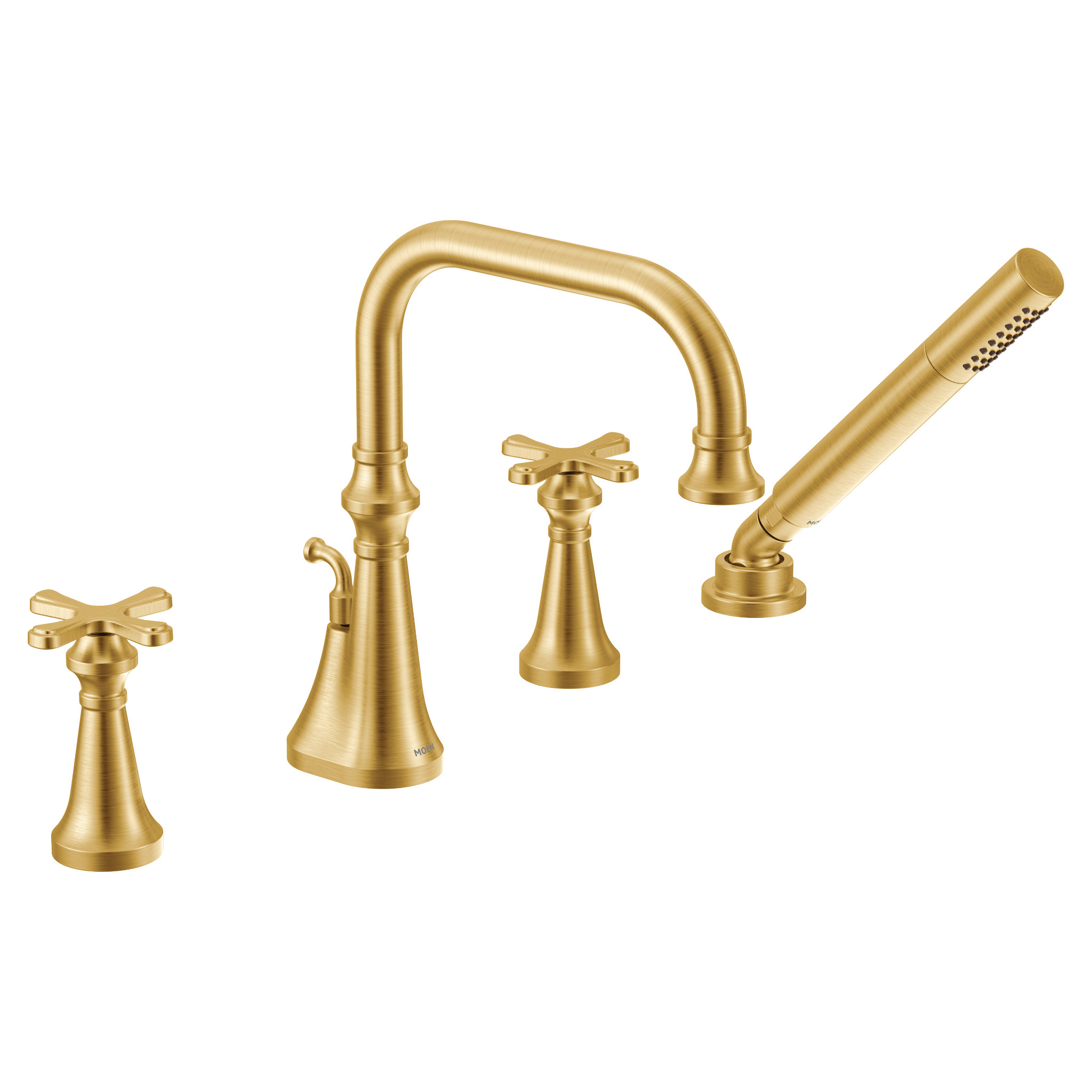 Colinet Two-Handle High Arc Roman Tub Faucet - Image 7