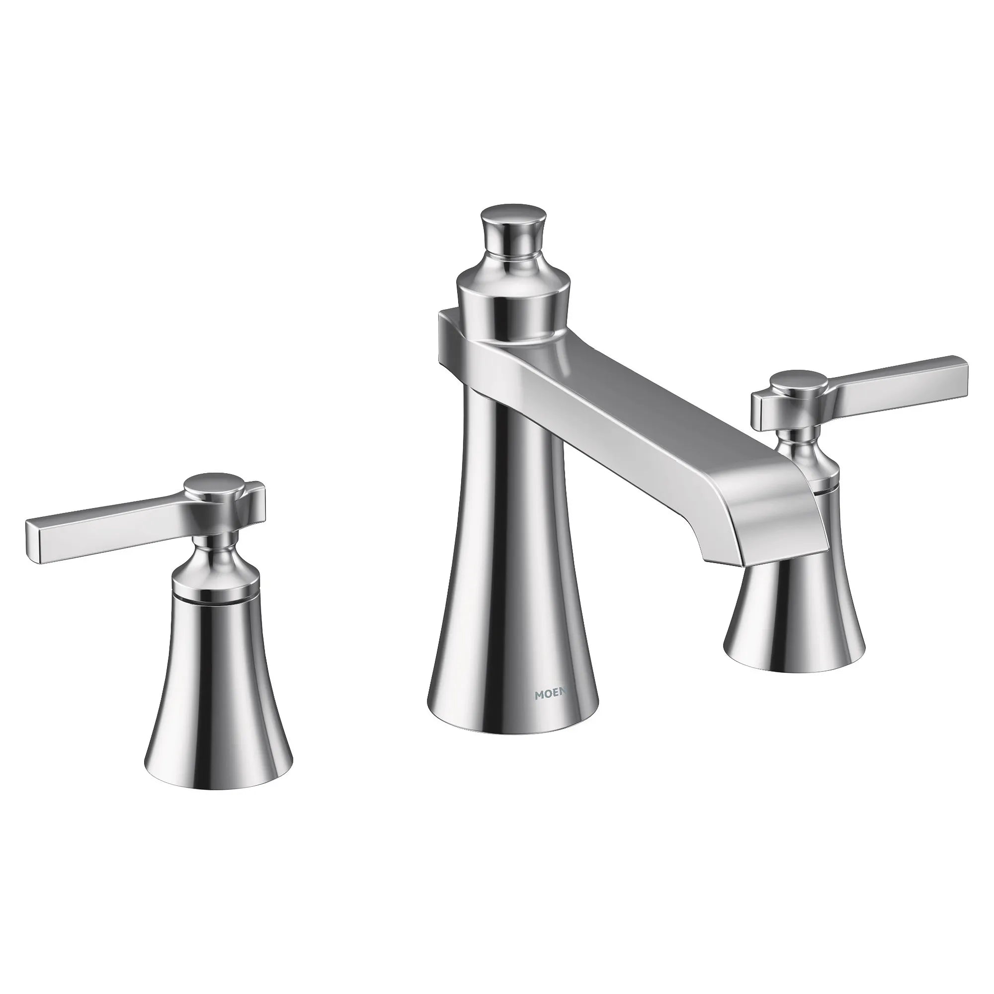 Flara Two-Handle High Arc Roman Tub Faucet - Image 2