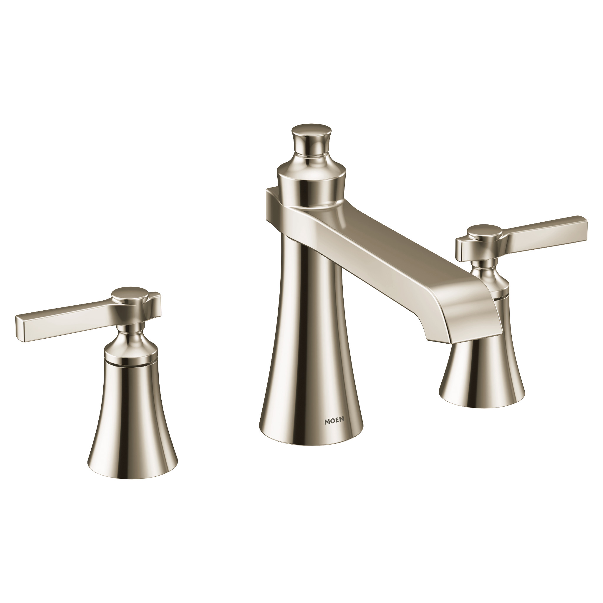 Flara Two-Handle High Arc Roman Tub Faucet - Image 3