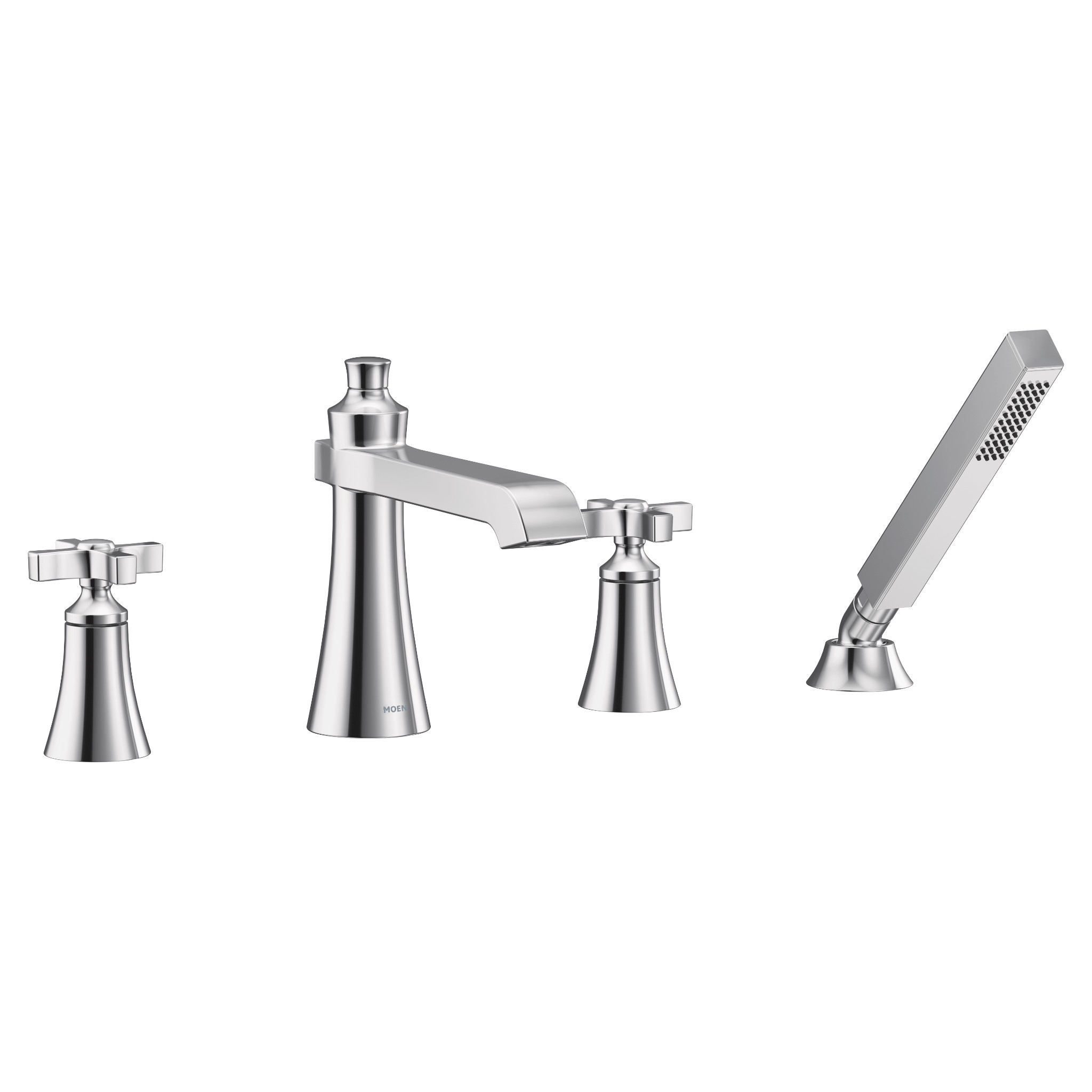 Flara Two-Handle High Arc Roman Tub Faucet