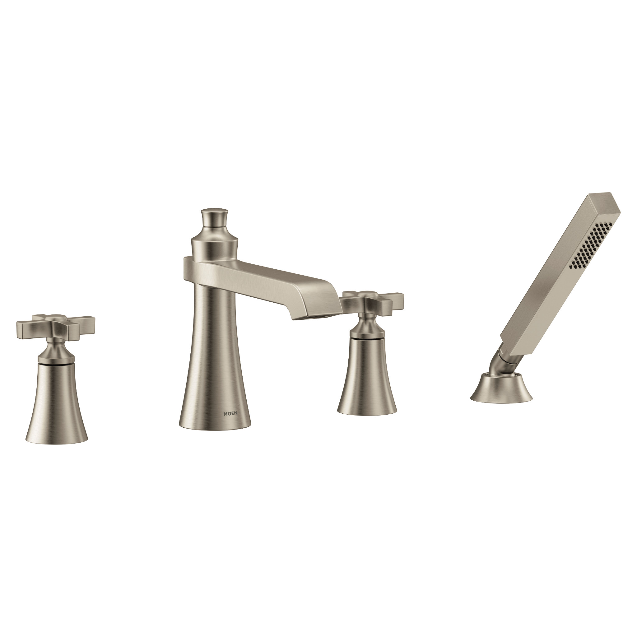 Flara Two-Handle High Arc Roman Tub Faucet - Image 5