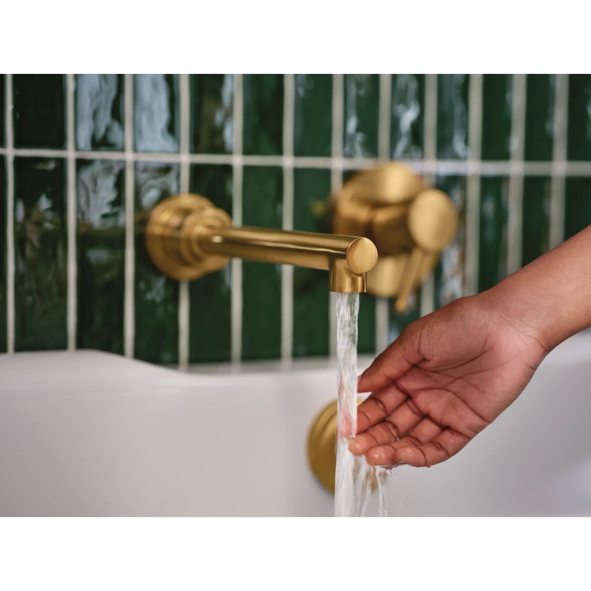 Align One-Handle Non Diverter Wallmount Tub Filler - Image 17