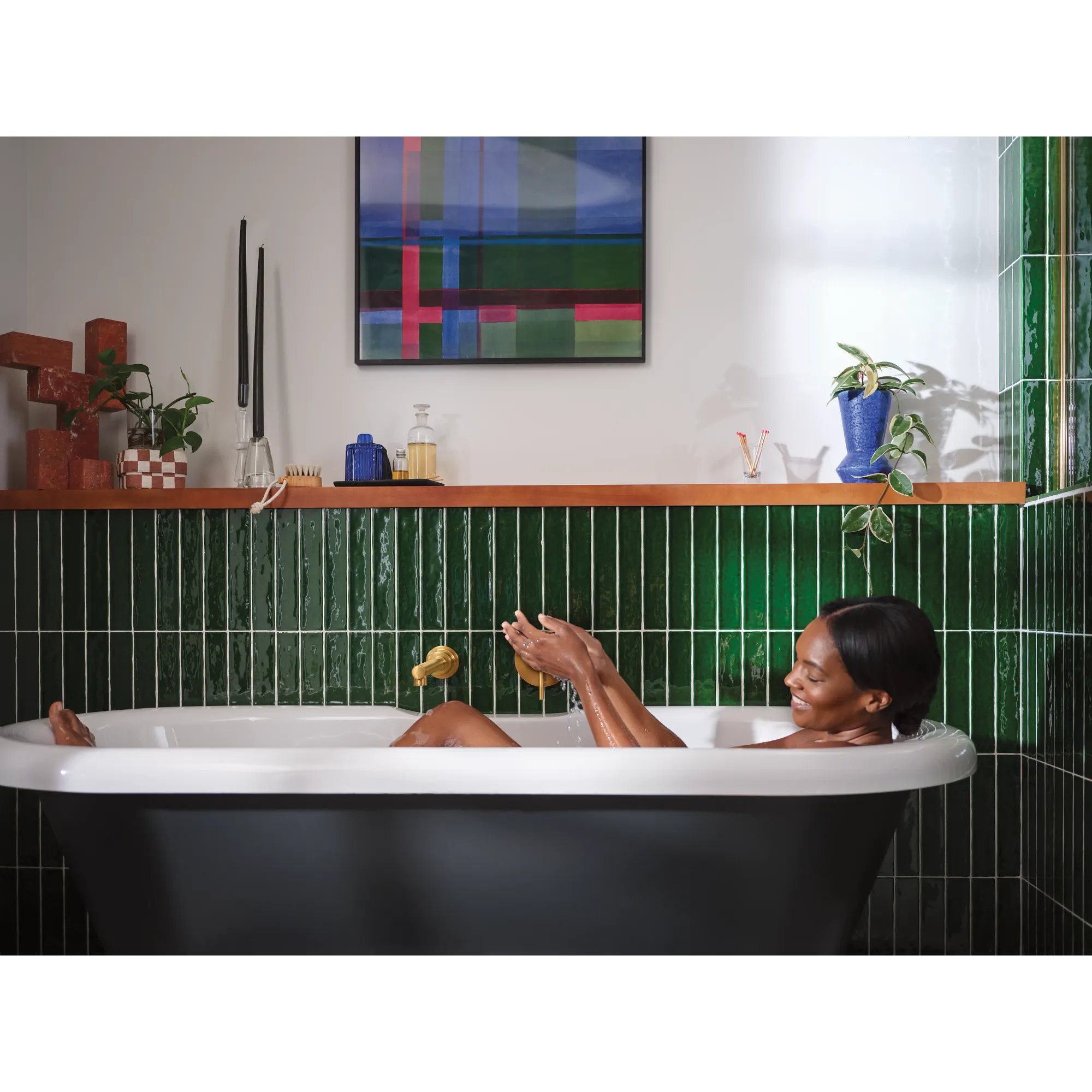 Align One-Handle Non Diverter Wallmount Tub Filler - Image 22