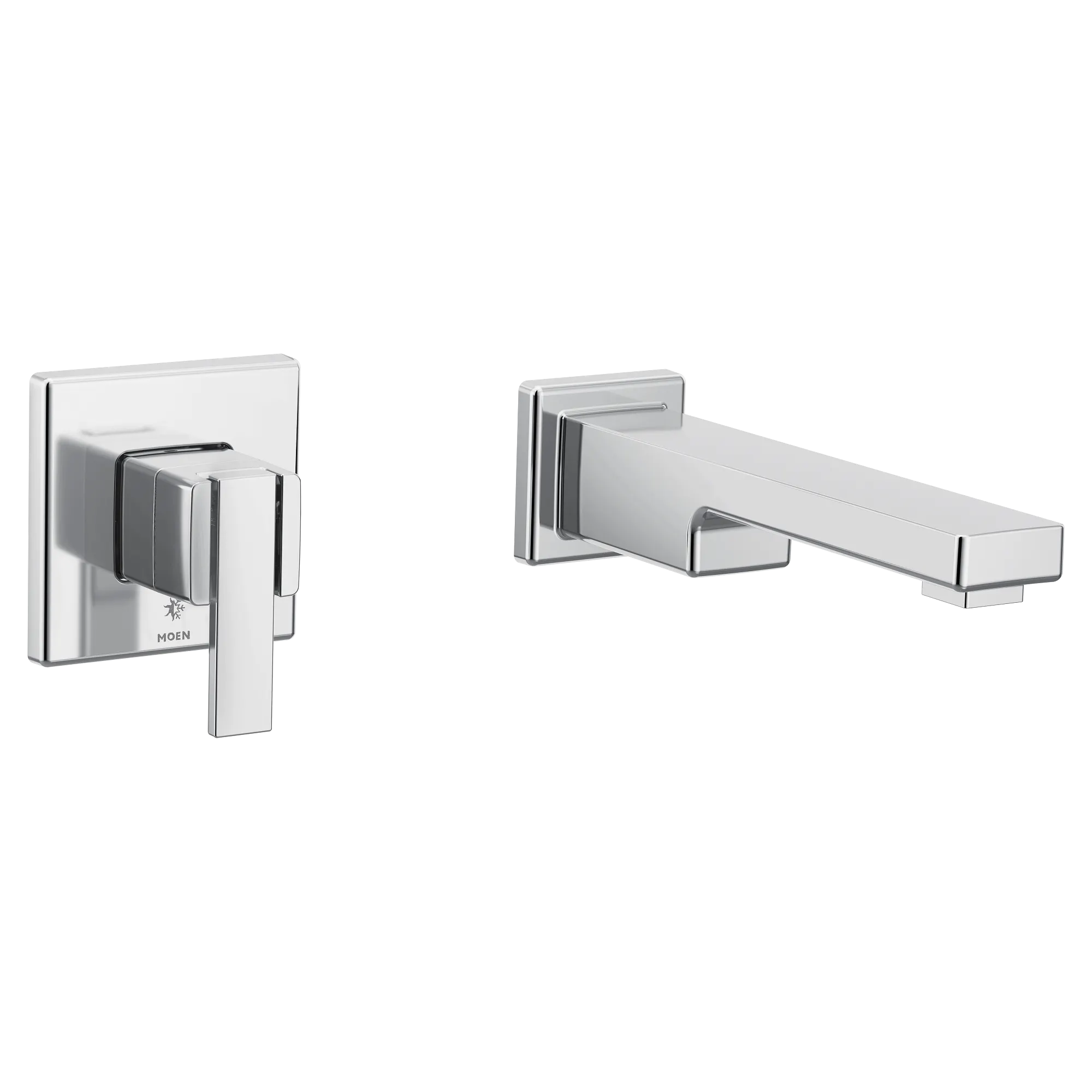 90 Degree One-Handle Non Diverter Wallmount Tub Filler - Image 2