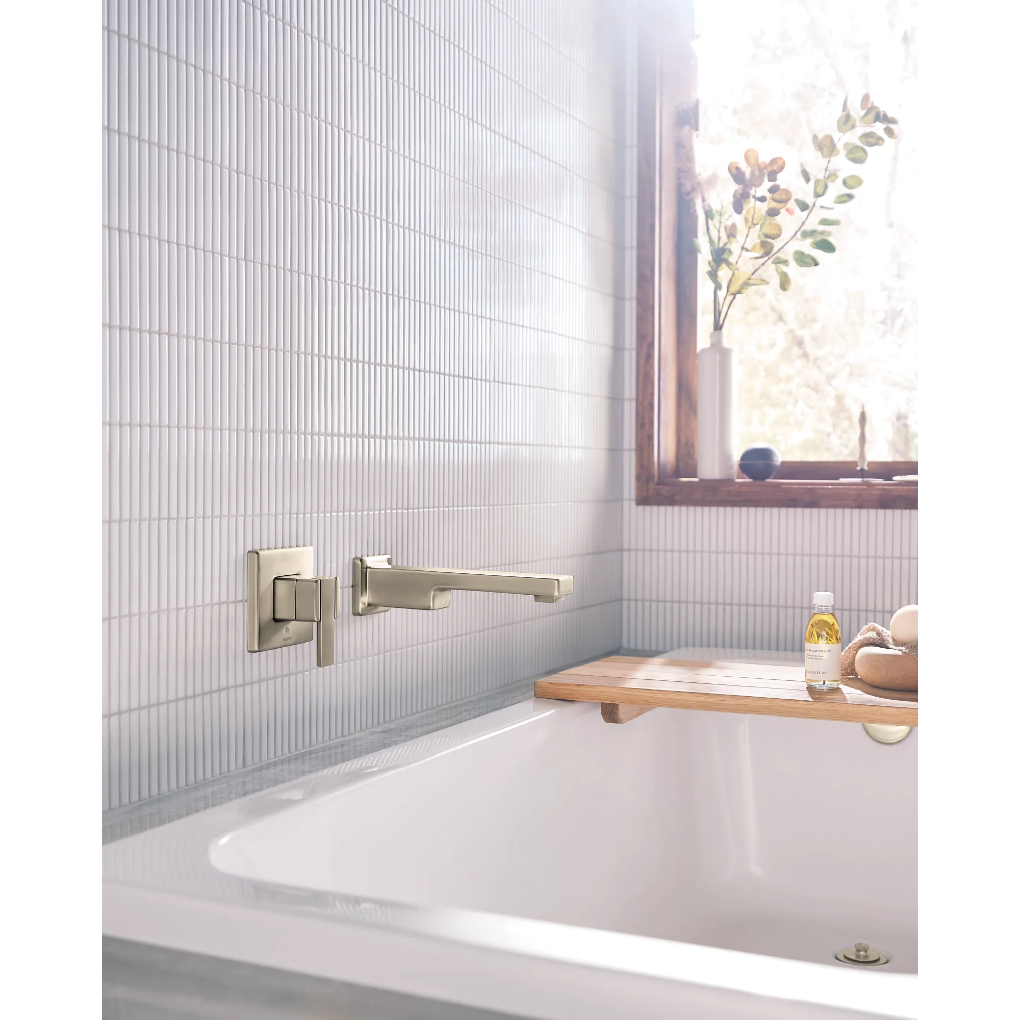 90 Degree One-Handle Non Diverter Wallmount Tub Filler - Image 21