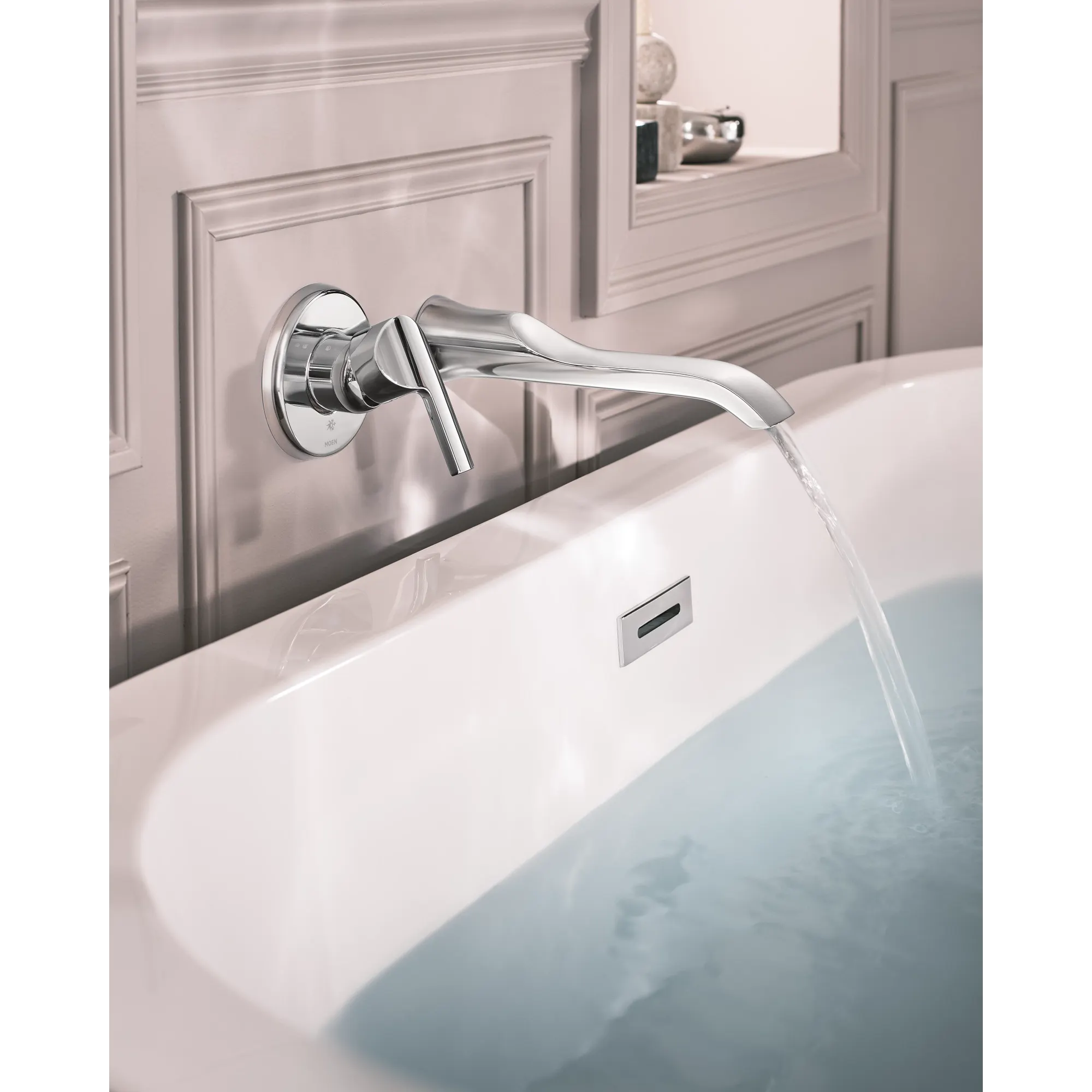 Doux One-Handle Non Diverter Wallmount Tub Filler - Image 4