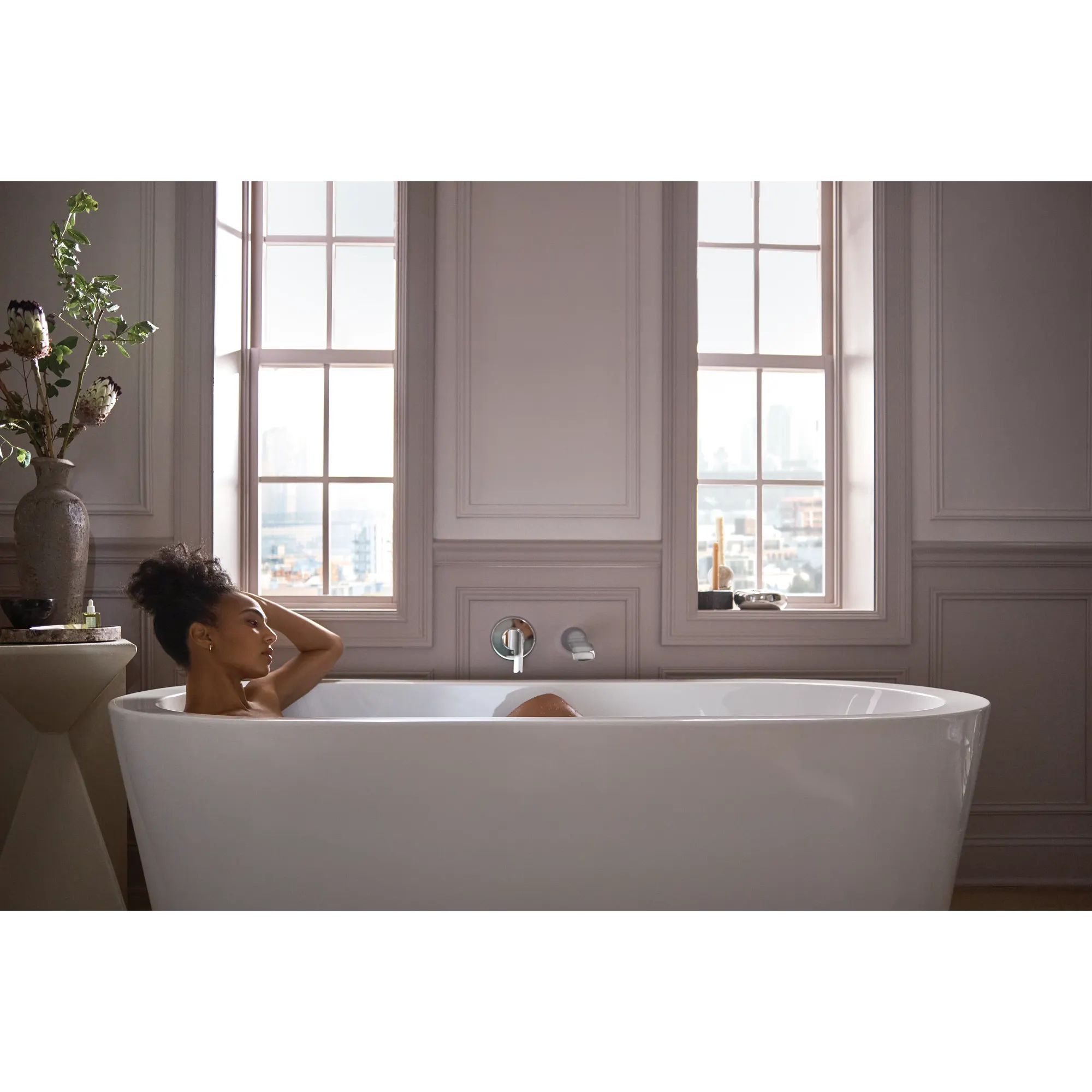 Doux One-Handle Non Diverter Wallmount Tub Filler - Image 15