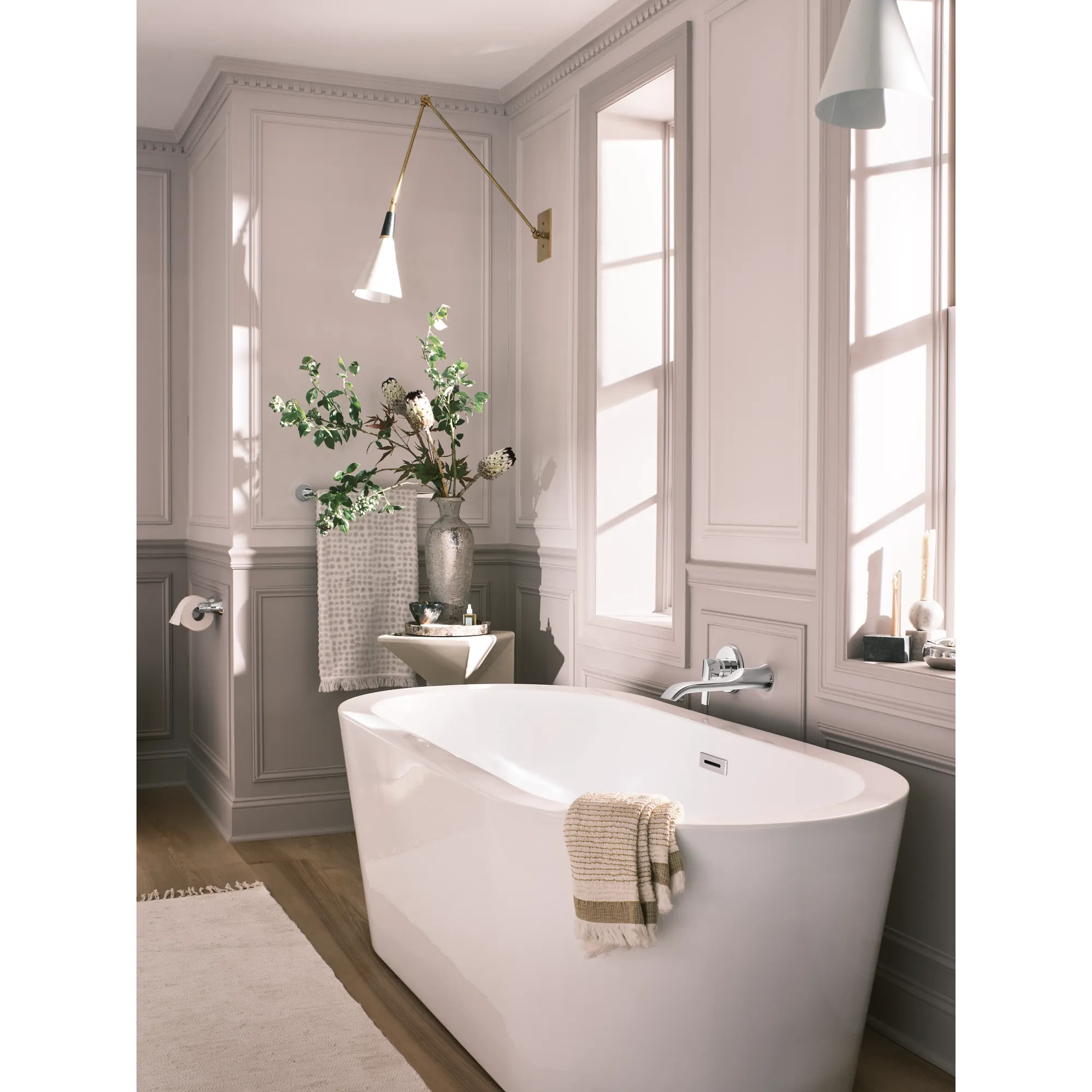 Doux One-Handle Non Diverter Wallmount Tub Filler - Image 6