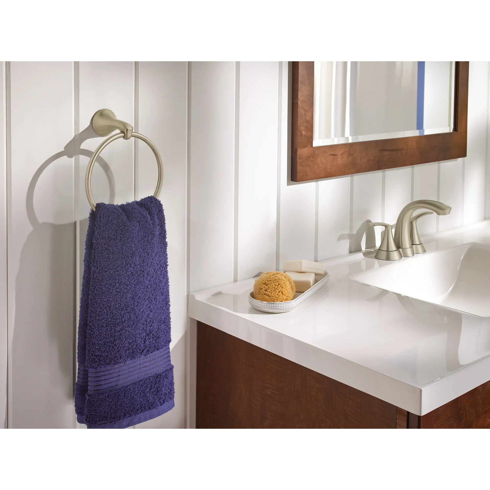 Darcy Two-Handle High Arc Bathroom Faucet - Image 6