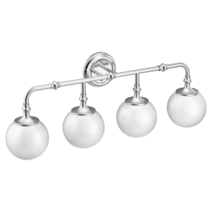 Colinet Four Globe Bath Light